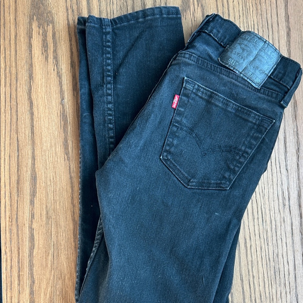Levi's Black Denim Jeans